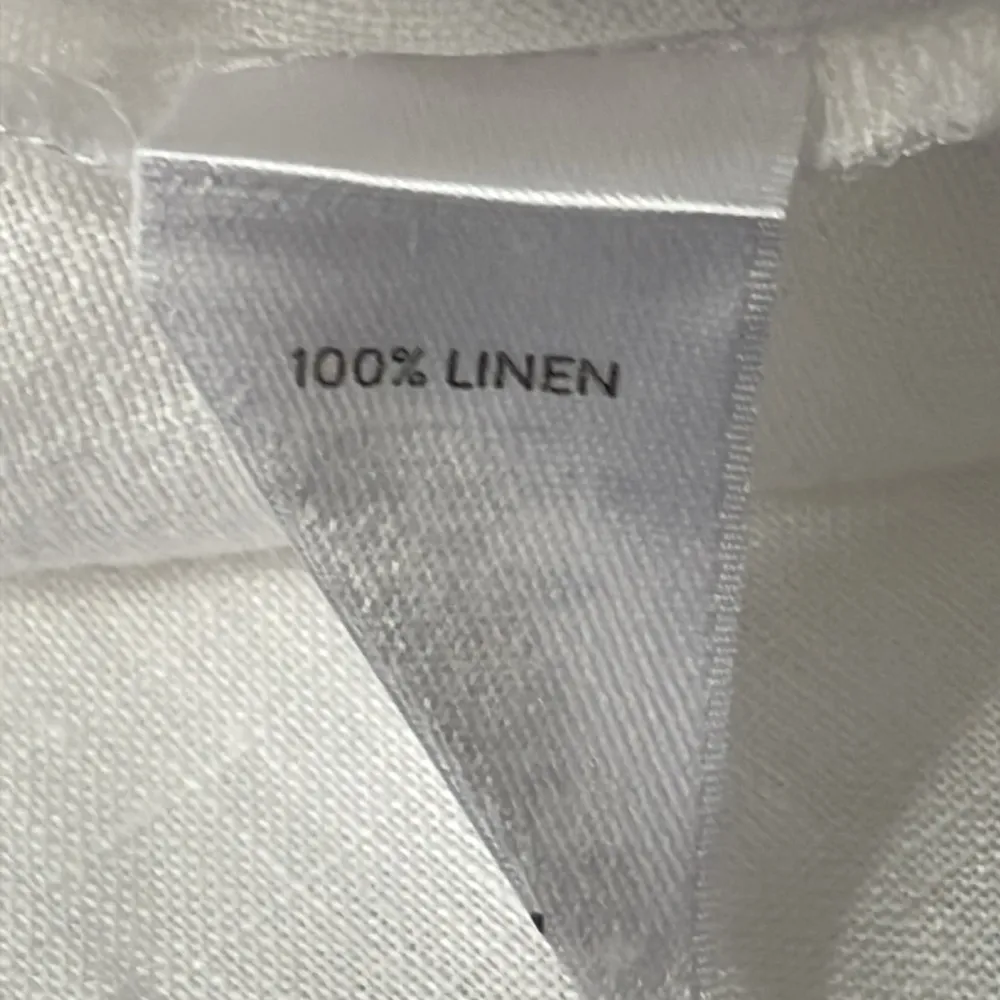 J.Jill White Linen Top - Image 7