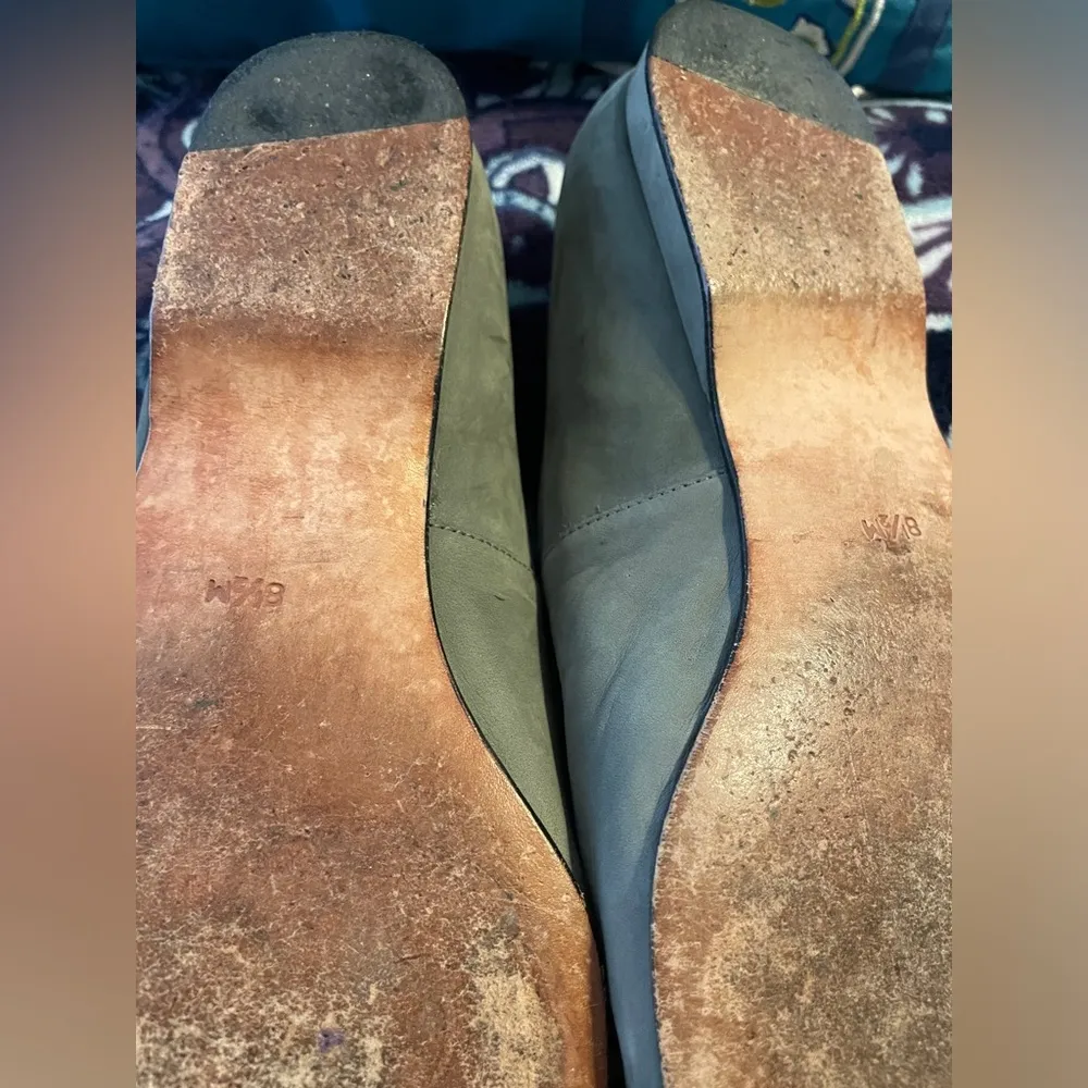 J. Jill Tan Leather Flats Size 8.5 - Image 8