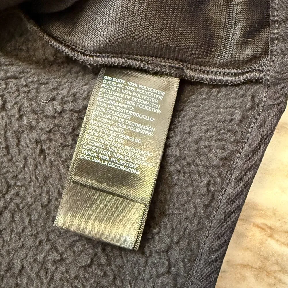 NEW The North Face women's large Black fleece jacket - Image 4