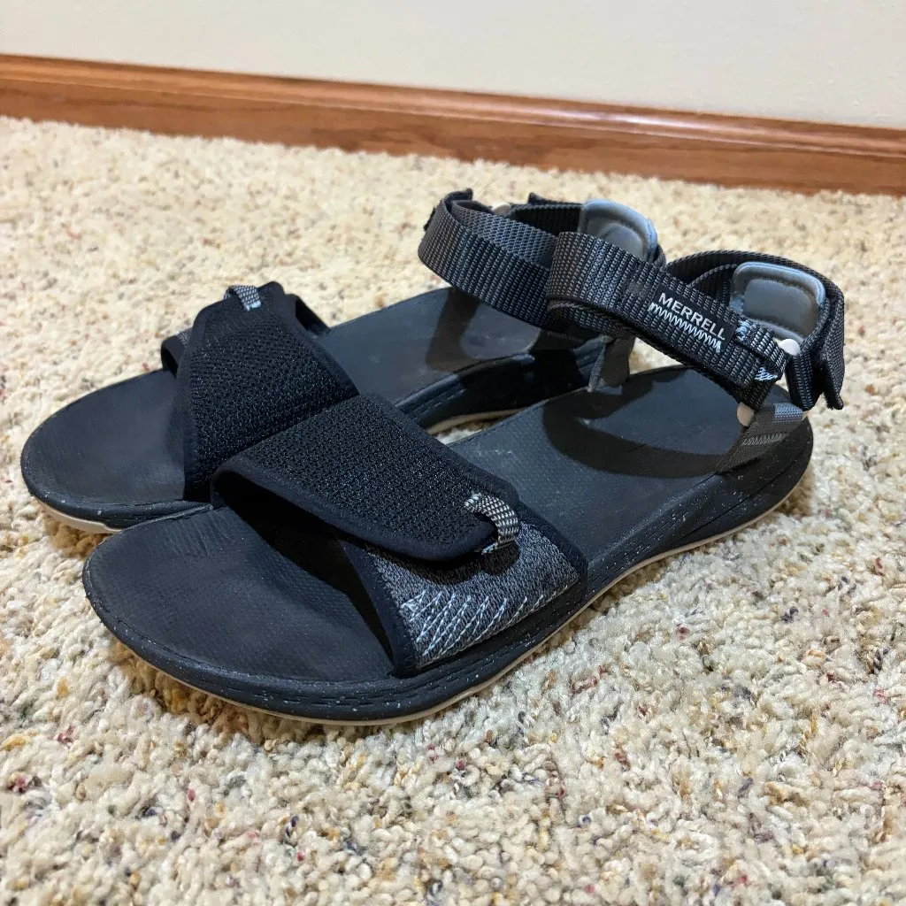 Merrell Bravada Backstrap Sandal Black Outdoor Adjustable - Image 3