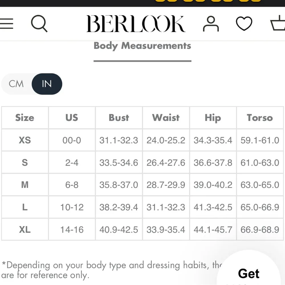 Berlook Black Square Neck Tummy Control One - Image 7