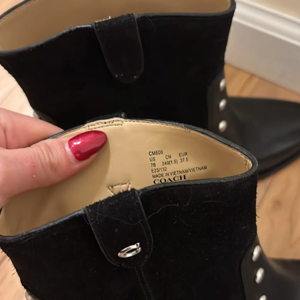 Coach Black Pauline Booties - Image 3