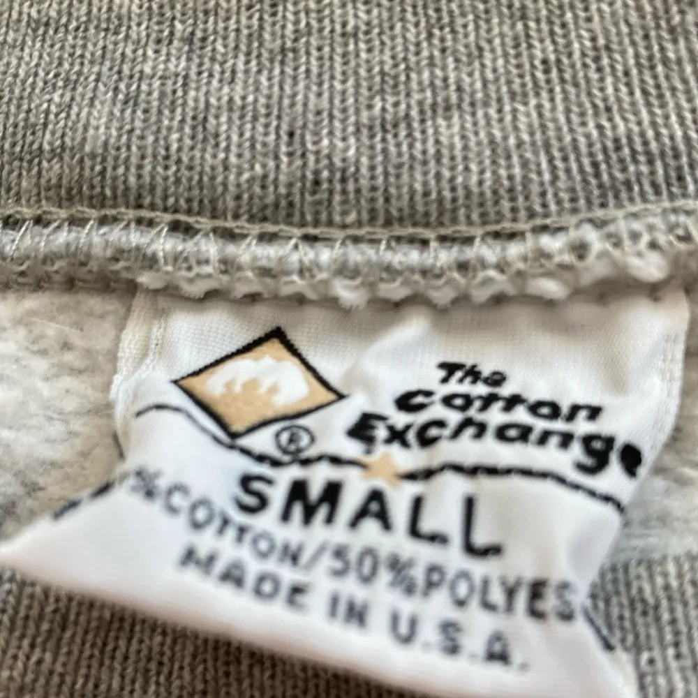The Cotton Exchange Grey Virginia Crewneck Sweater Pullover Women’s Size Small - Image 3