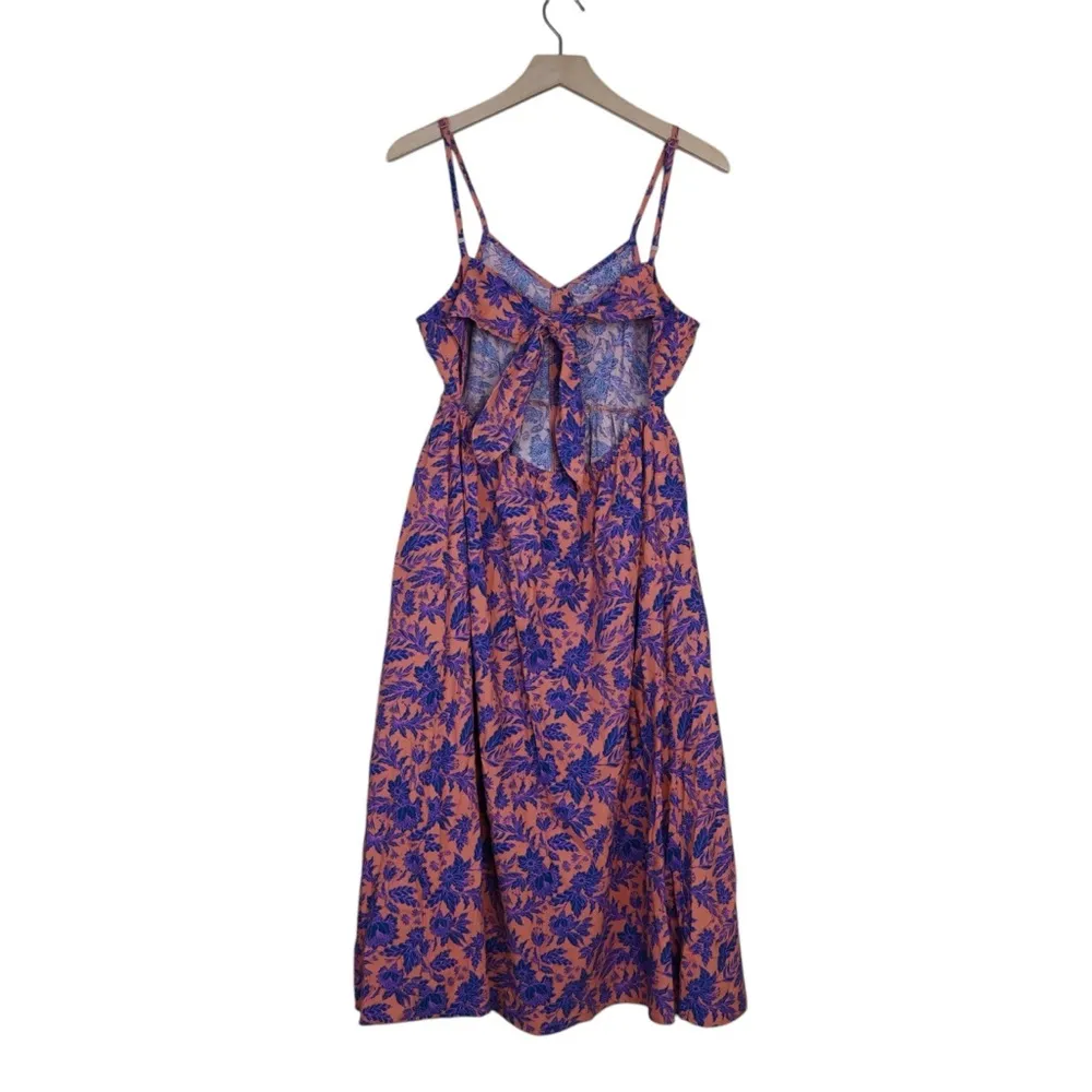 Universal Thread Womens S Sleeveless Tie-Back A-Line Midi Dress - Image 3