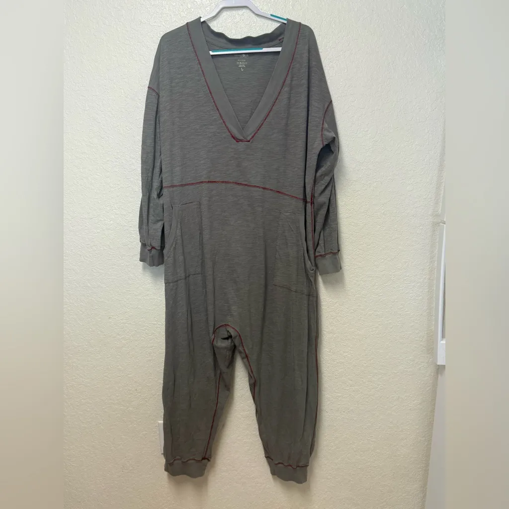 NATURAL LIFE Gray Lounge Jumper Size Large - Image 6