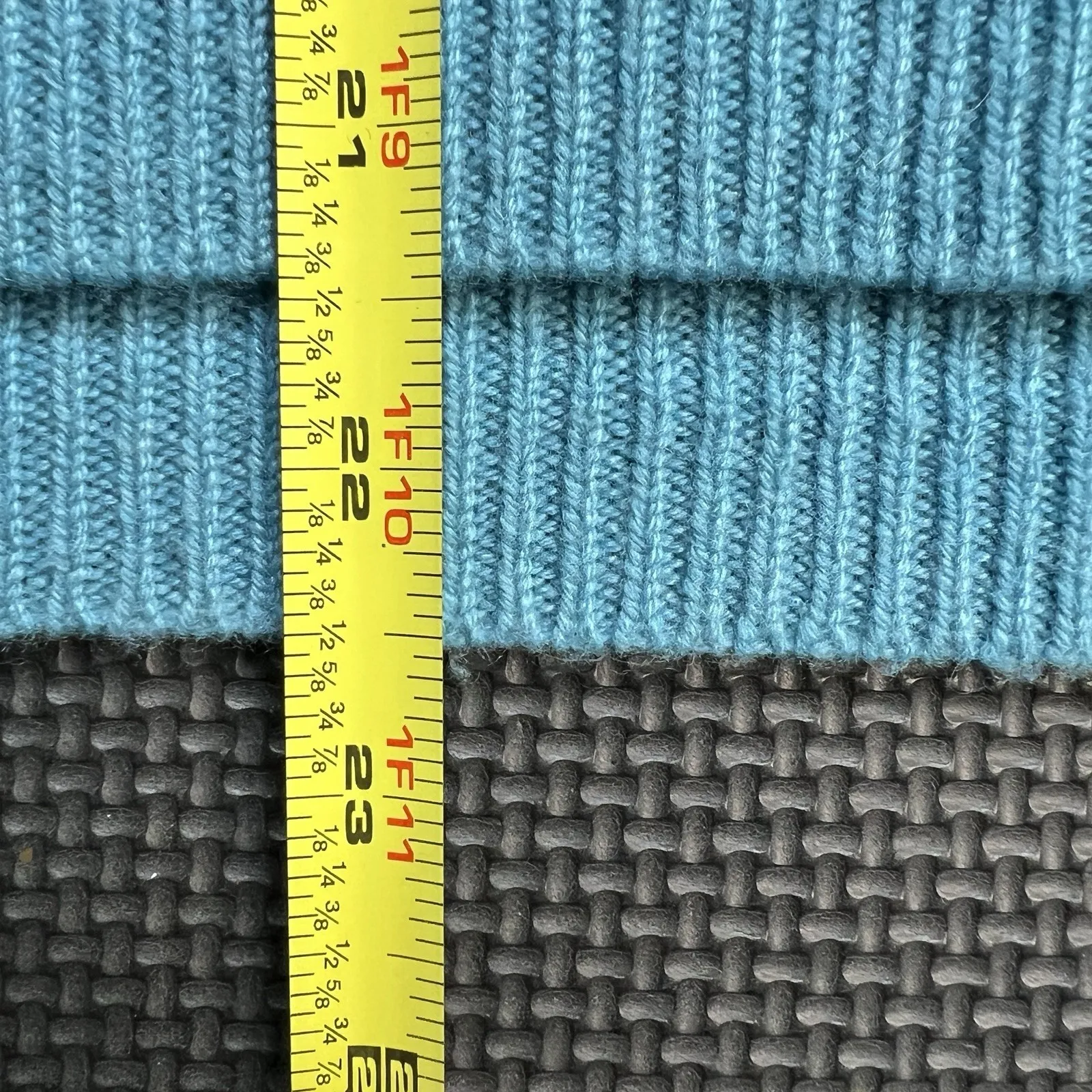 KERRI ROSENTHAL 100%‎ Cashmere "Loved" Patchwork Sweater Blue Small $350 - Image 13