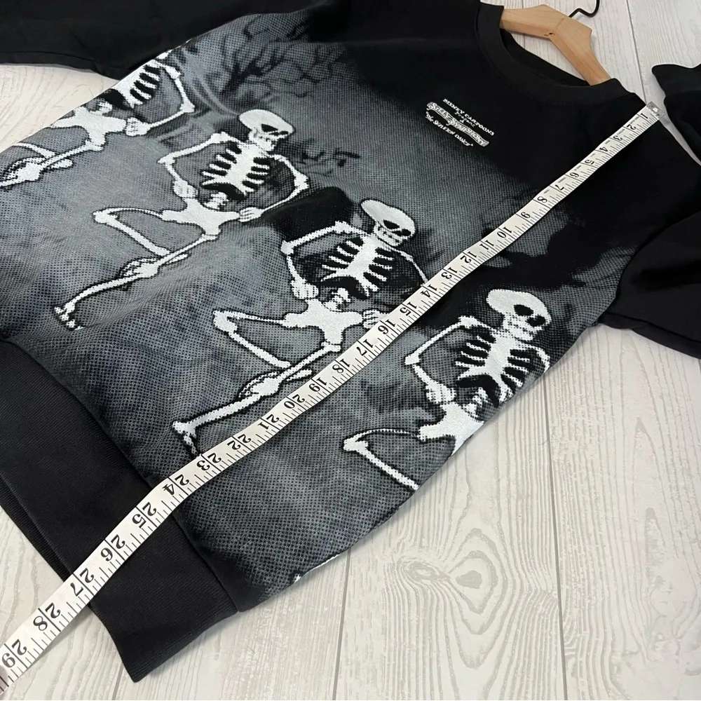 Disney The Skeleton Dance Silly Symphony Sweatshirt Halloween - Image 6