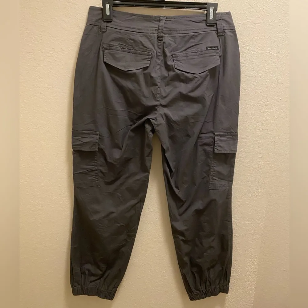 Sanctuary Gray Cargo Joggers Size Small - Image 6