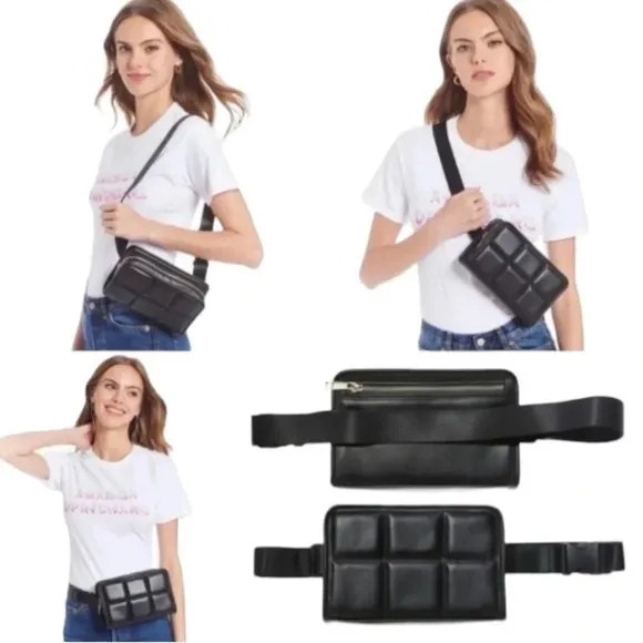 Amanda Uprichard Belt Bag Fanny pack black New in bag new with tags - Image 2