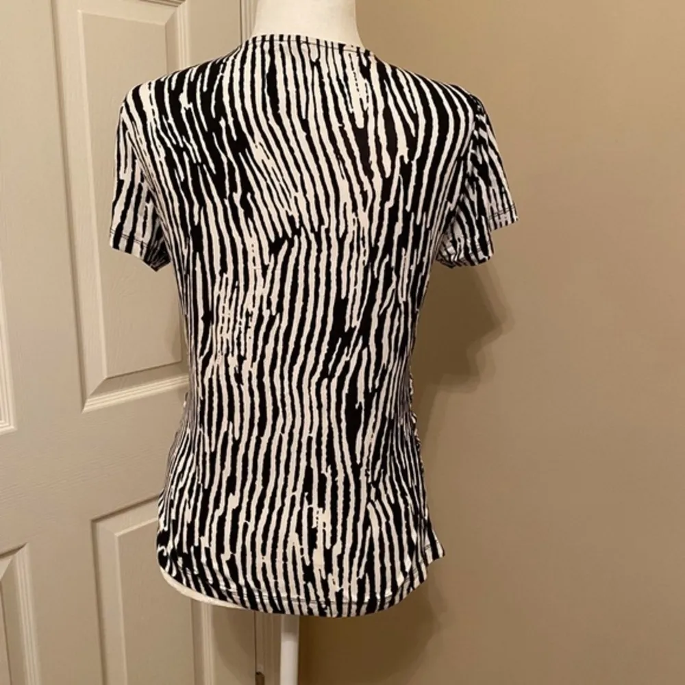 Cable Gauge Knit Twist Top Size L - Image 5