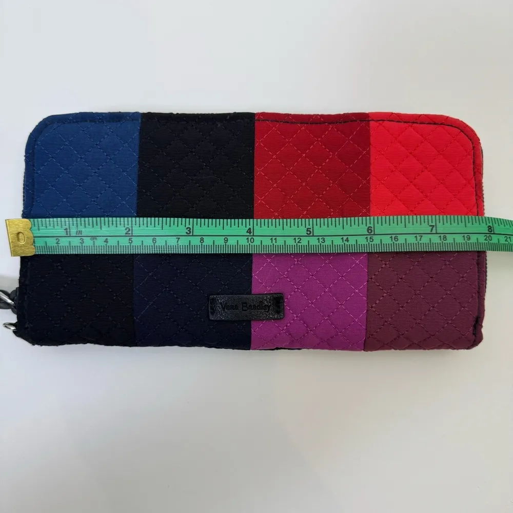 Vera Bradley Winter Patchwork Carson Hobo Purse Wallet Set Matching Boho Leopard - Image 15