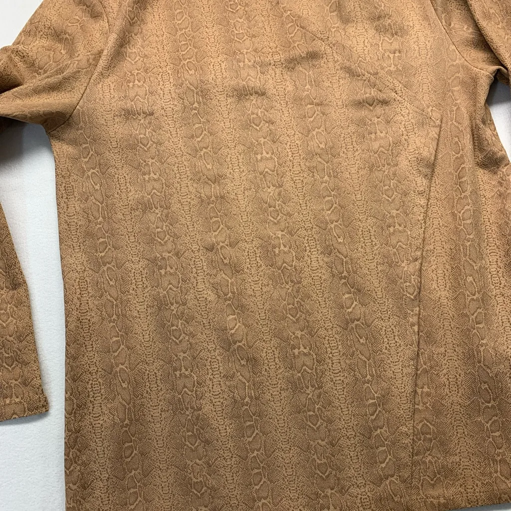 Fate + Fortune Tan Open Front Cardigan Size M - Image 6