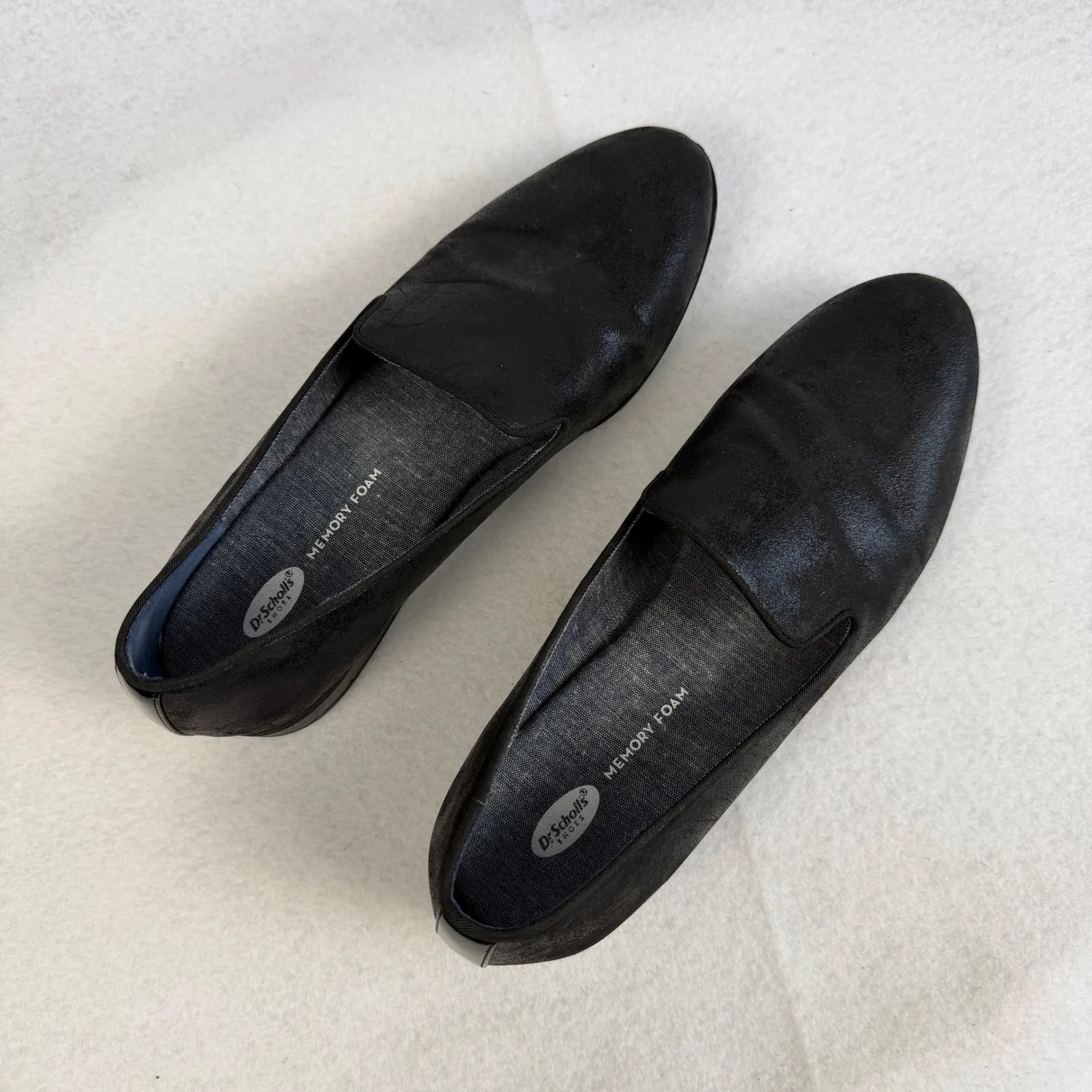 Dr Scholls Black Memory Foam Loafer Shoes Women Size 9M Comfort Slip On Casual - Image 7