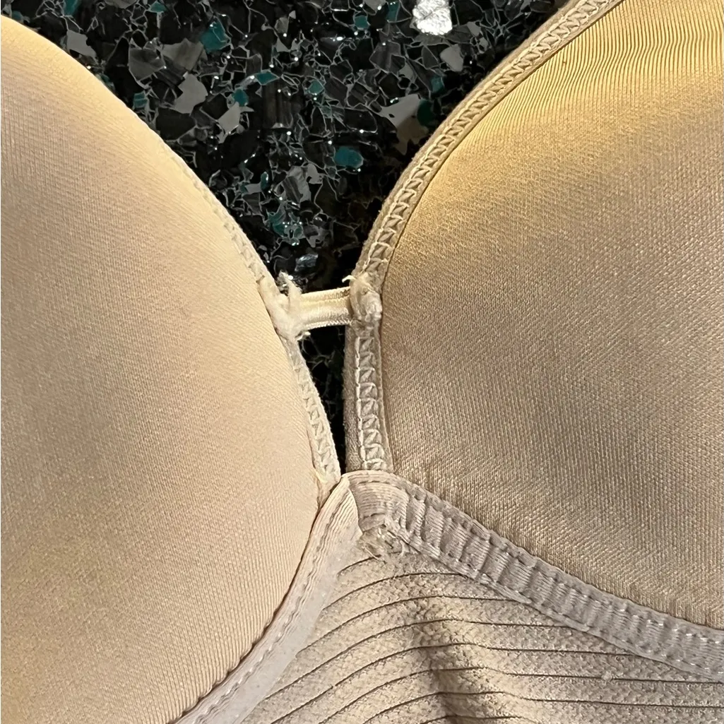 LIVELY The Spacer Bra Style Soft Cup Wireless Women's 34C Tan Size undefined - Image 2
