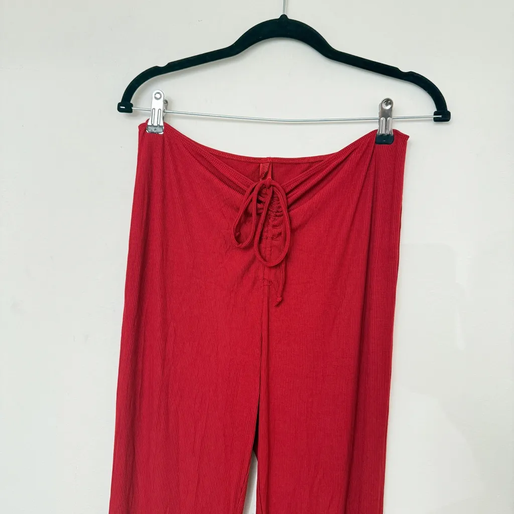 Skims Soft Lounge Ruched Pants In Brick - Image 6