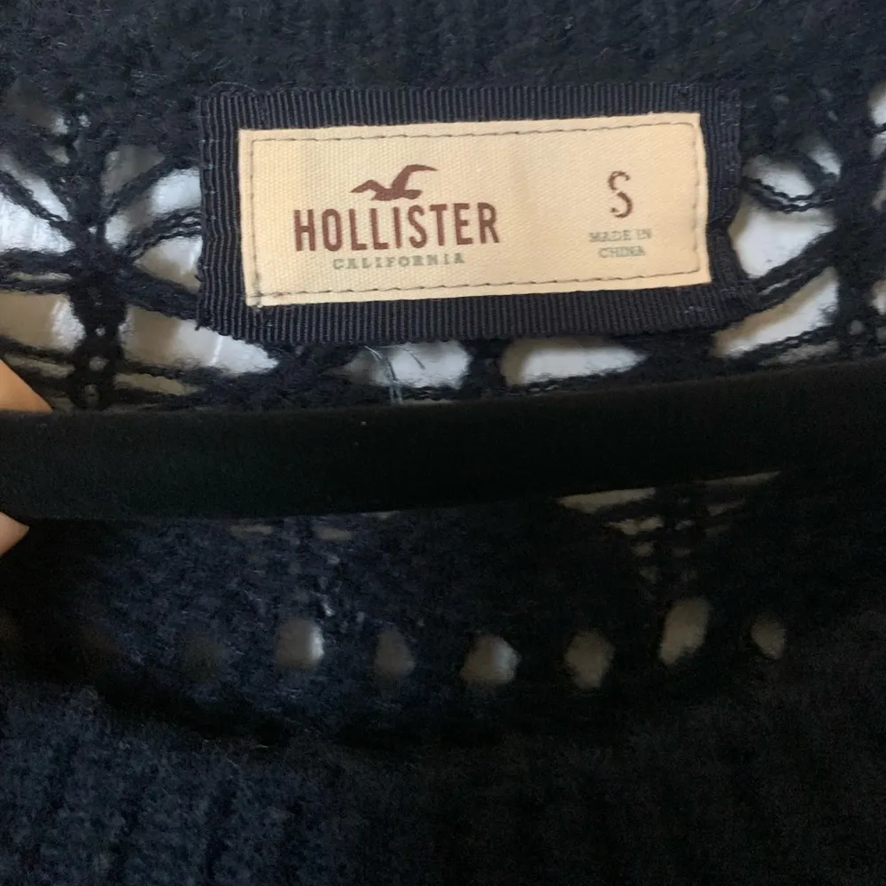 boho navy holy sweater - Image 2