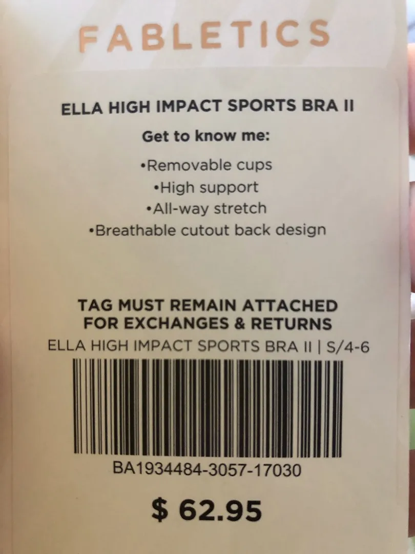 Fabletics Sports Bra - Image 5