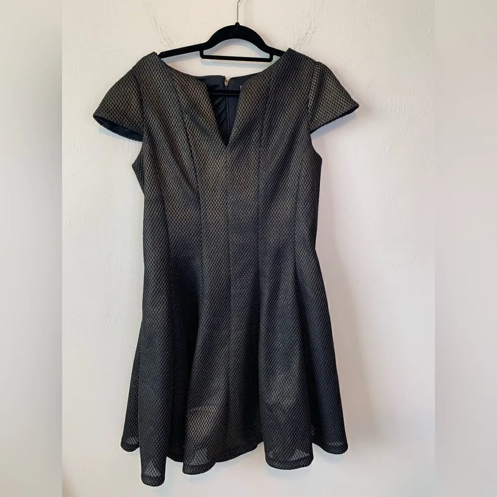 Julia Jordan Black Mesh Party Dress Size 16‎ - Image 2