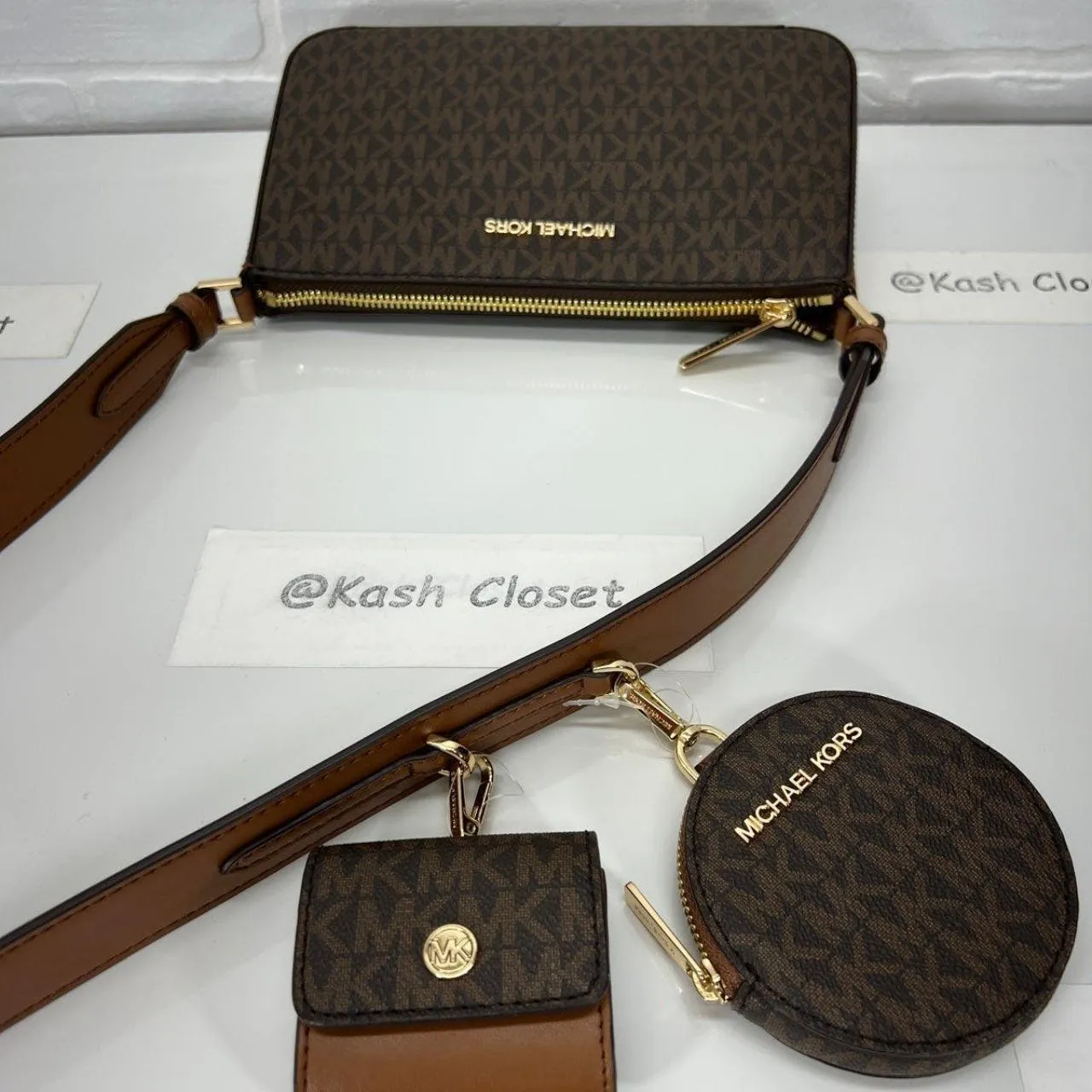 Brown Tech Attach Crossbody - Image 8