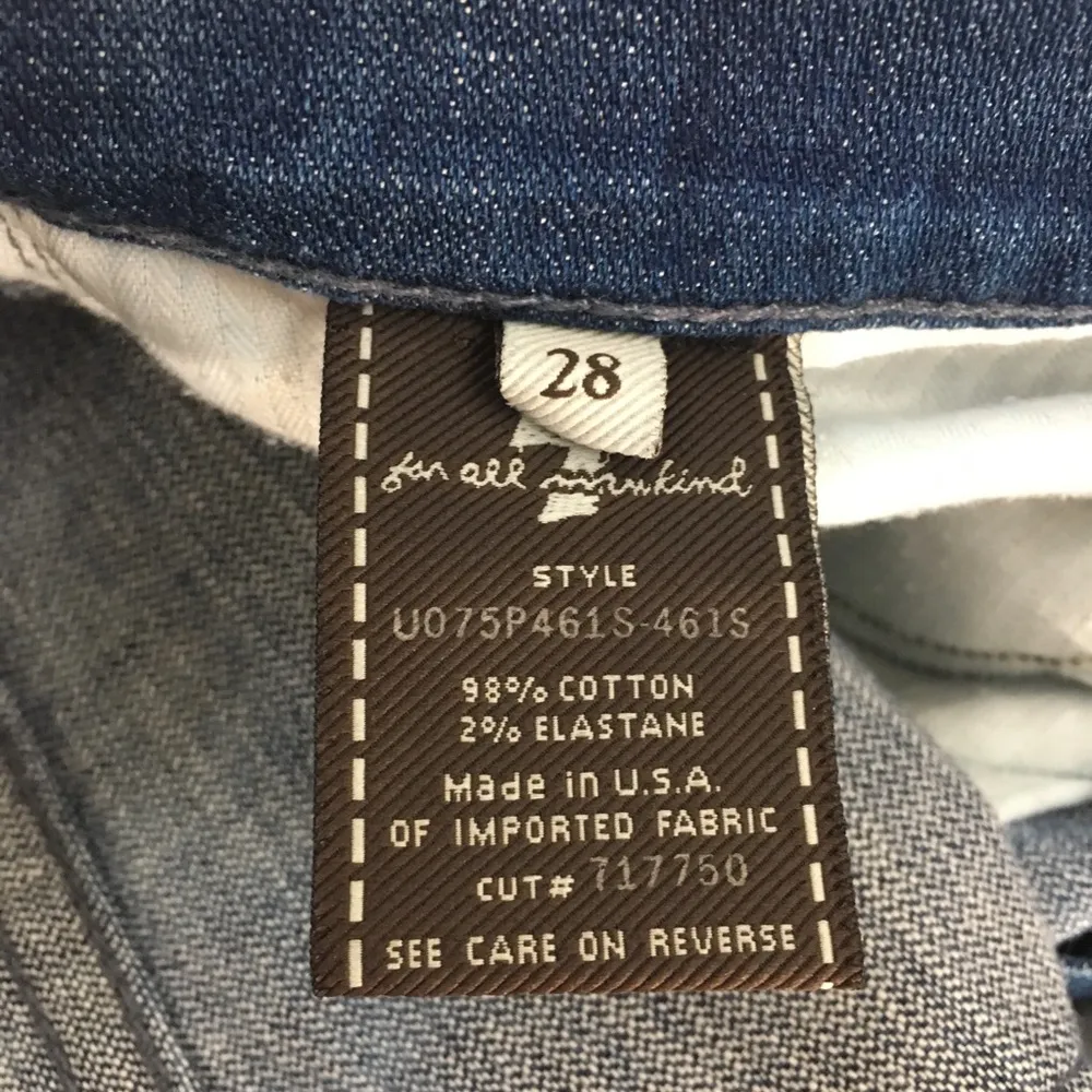 7 For All Mankind Bootcut Embellished Jeans - Image 8