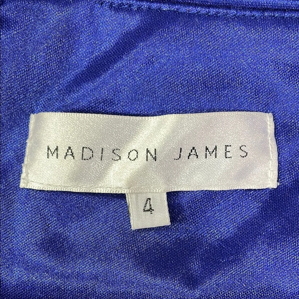 Madison James Royal Blue Sequin Two Piece Gown Size 4 - Image 10