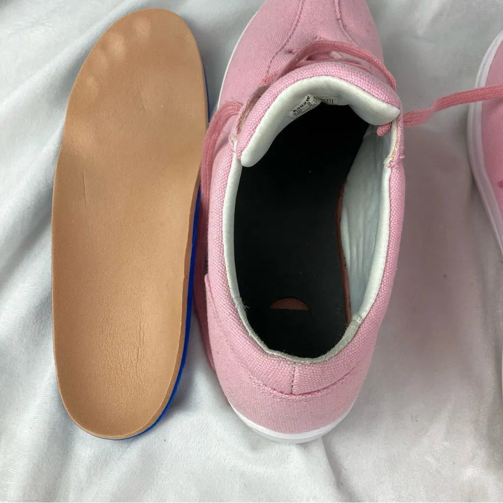 Apex Ellen Women's Pink Casual Lace Up Canvas Sneaker Size 8 No Original Insole - Image 10