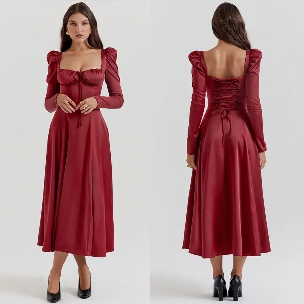 HOUSE OF CB 'Sebille' Ruby Corset Midi Dress NWOT‎ size M $285 - Image 16