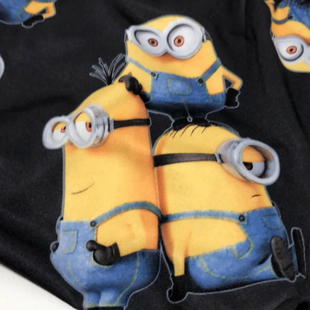 New Minion Leggings Small Juniors Black Size undefined - Image 2