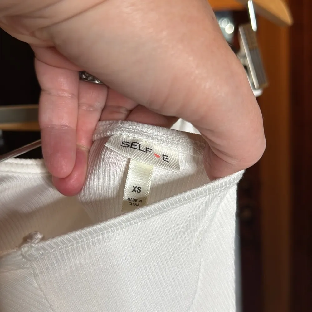 Selfie by Self Esteem Women Halter Spring Bodysuit White Size XS - Image 2