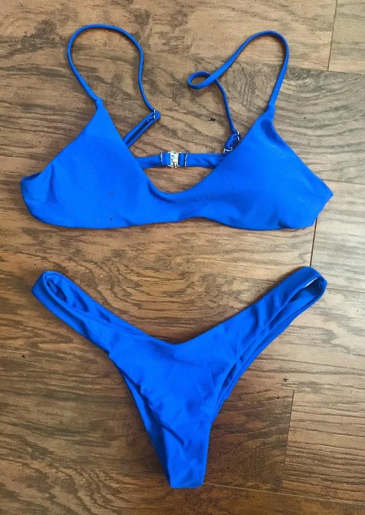 SheIn Blue Bikini Set - Image 2