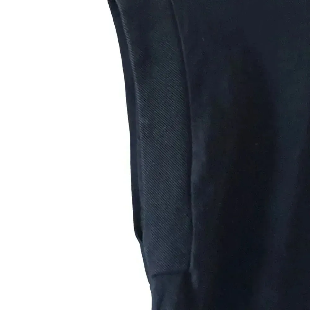 Zara Women’s Black Solid Crewneck Cotton Essential Sleeveless T-Shirt SZ S #1164 - Image 4