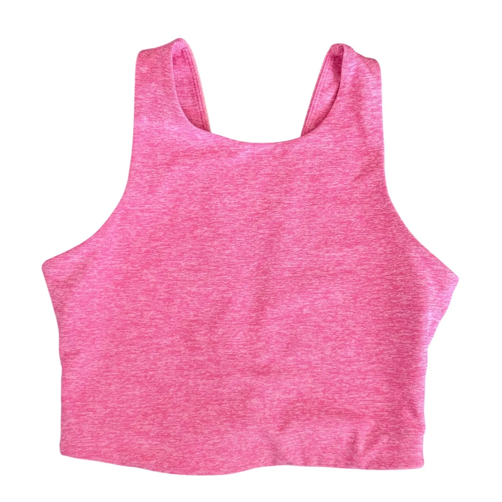 Outdoor Voices Pink Color Block Venus Crop Tank Top Light Support Activewear -XS - Image 3