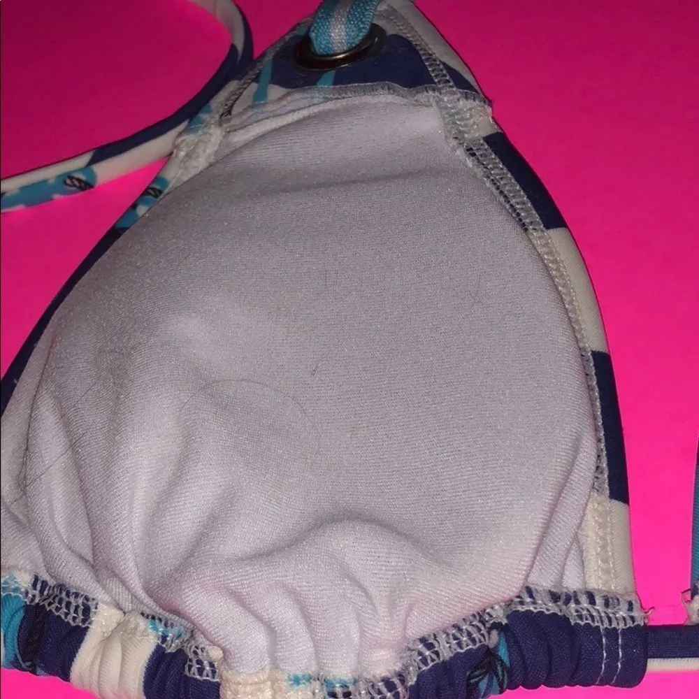 Nautical Bikini Top‎ Blue - Image 7