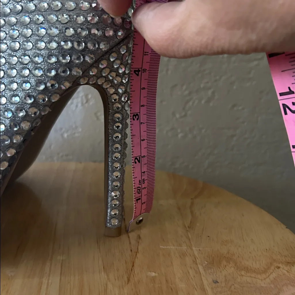 Steve Madden Winnings Rhinestone Heeled Booties - Image 7