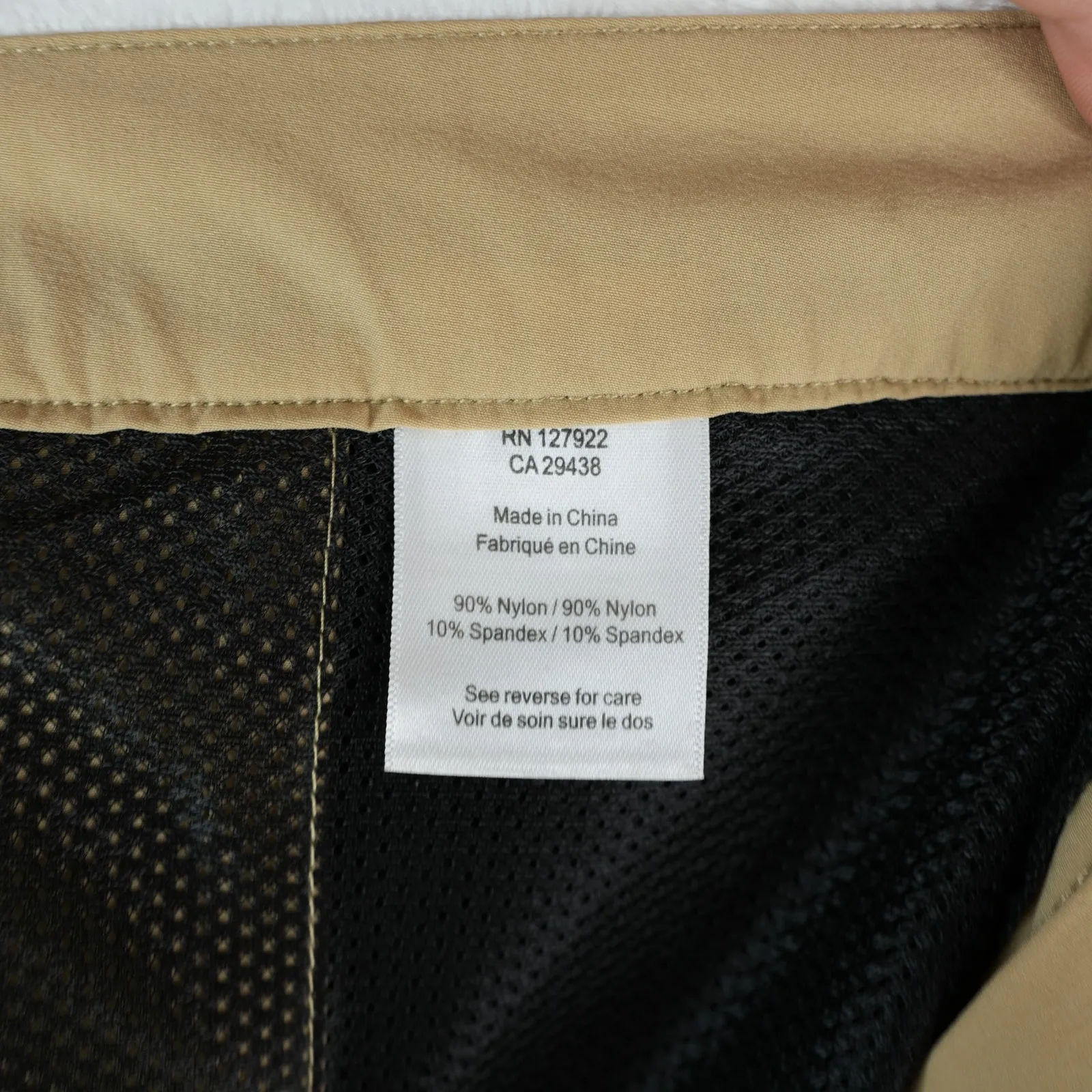 Mountain Khakis Trail Pants Womens 16 Khaki Nylon Hiking Utility Gorpcore Travel Tan - Image 12