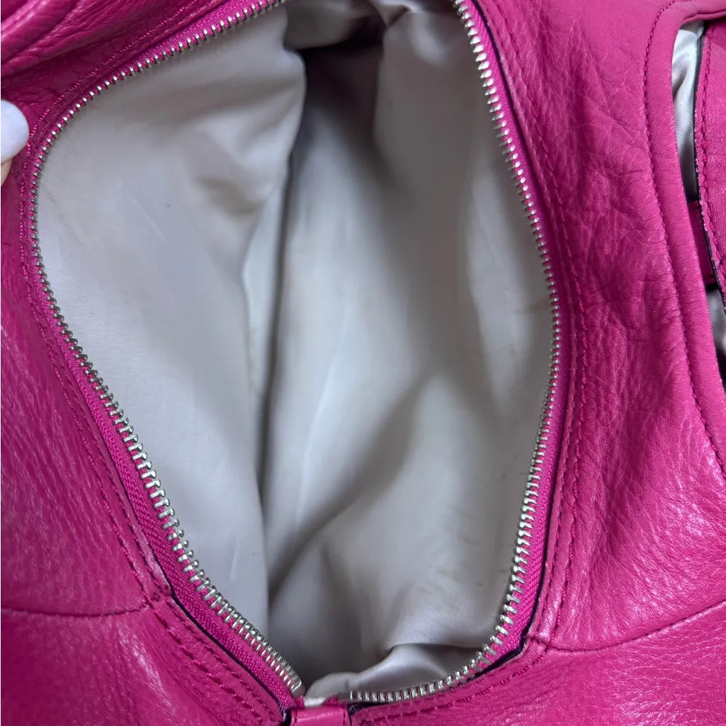 Coach Maggie Madison Fuchsia Soft Leather Shoulder Bag - Image 13