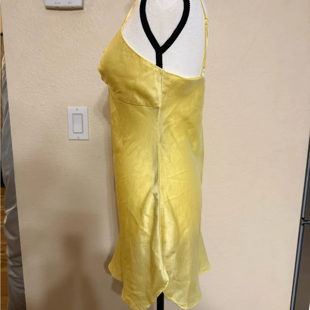 VTG Victoria’s Secret Silk Small Slip Dress Chemise Nightgown Adjustable Straps - Image 2