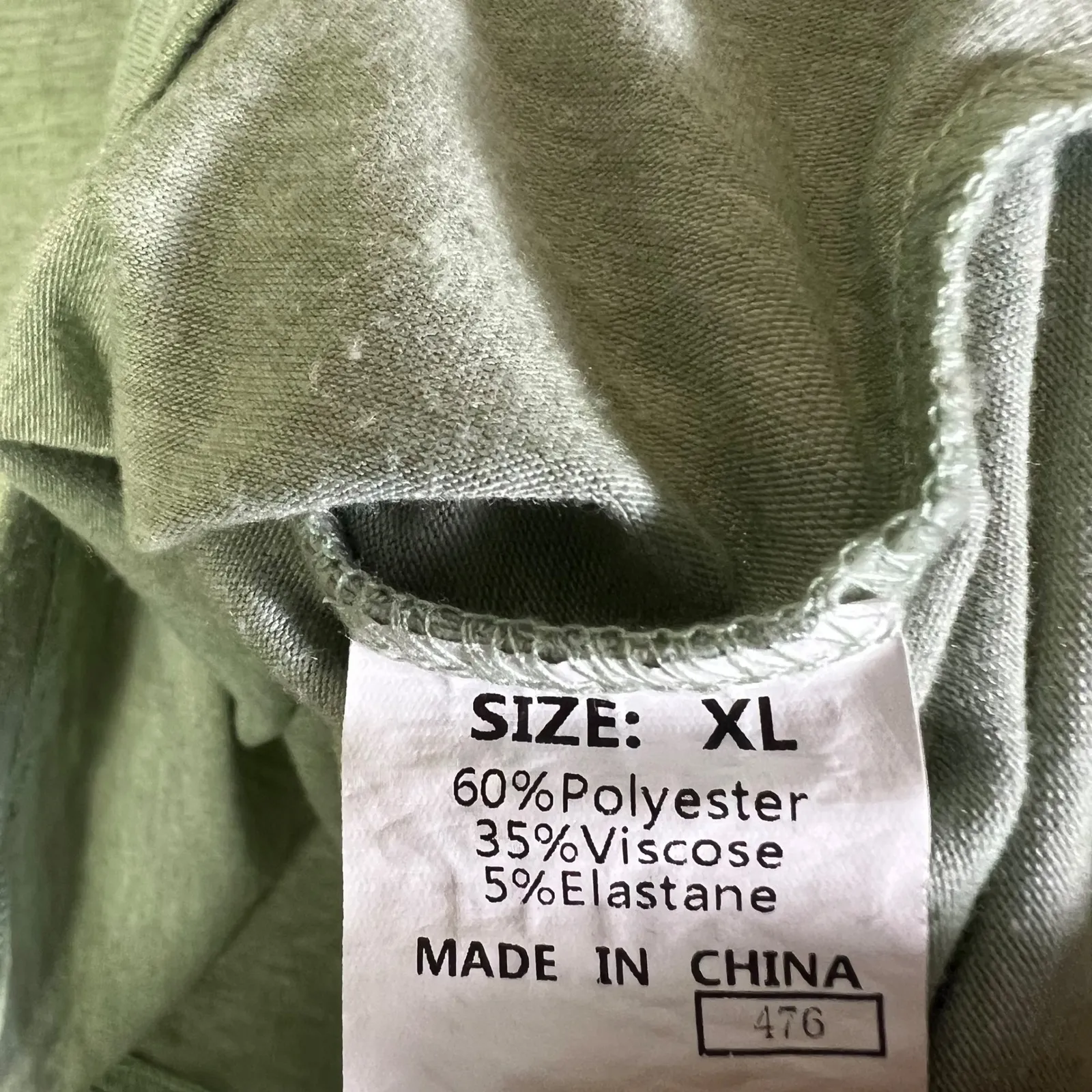 DOKOTOO Womens Green Dolman Sleeve Smocked Cuff Top Plus Size XL Gray - Image 4