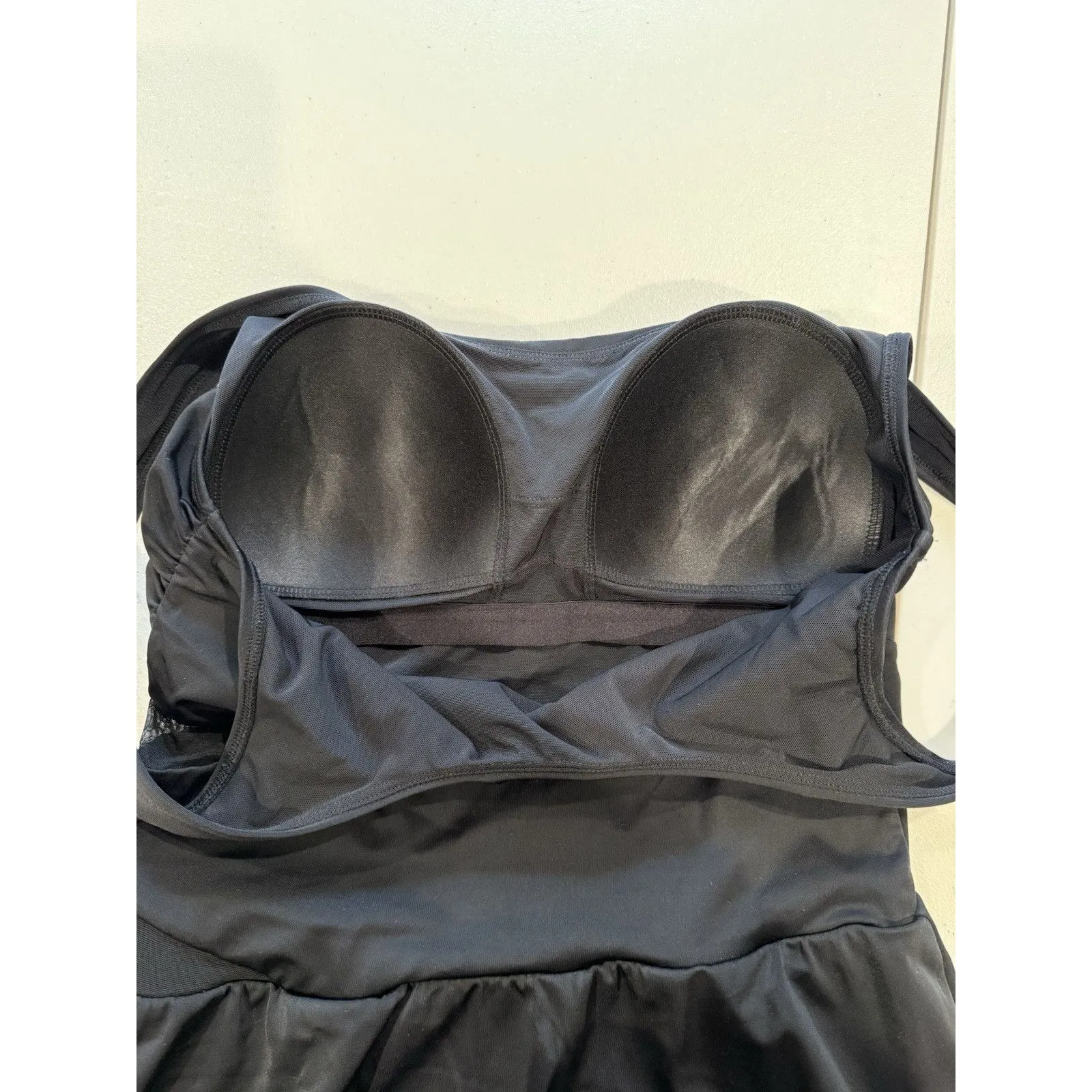 NEW Swimsuits For All Swimsuit Womens 10 Black One Piece Vacation Travel Cruise - Image 7