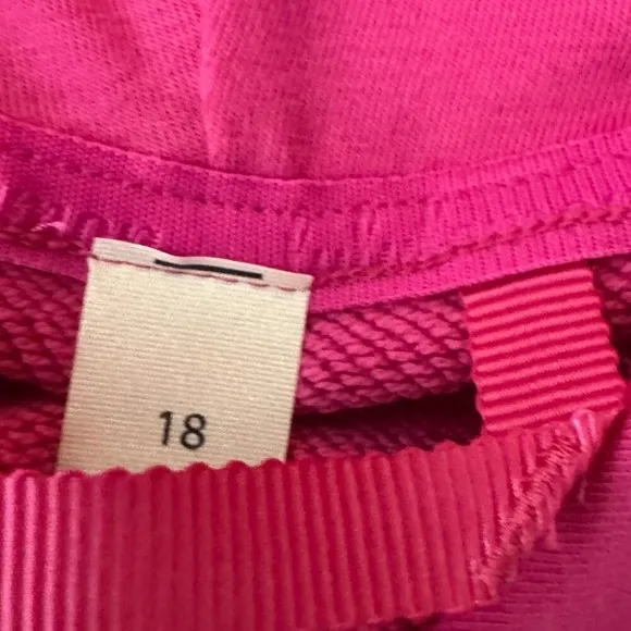 Lululemon All Yours Cropped Terry Hoodie Sonic Pink Plus Size‎ 18 NWT - Image 11