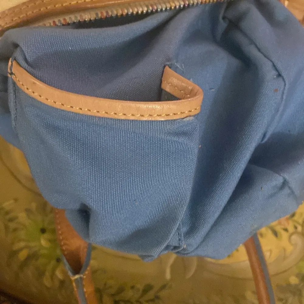 Dooney & Burke mini barrel purse signature leather - Image 13