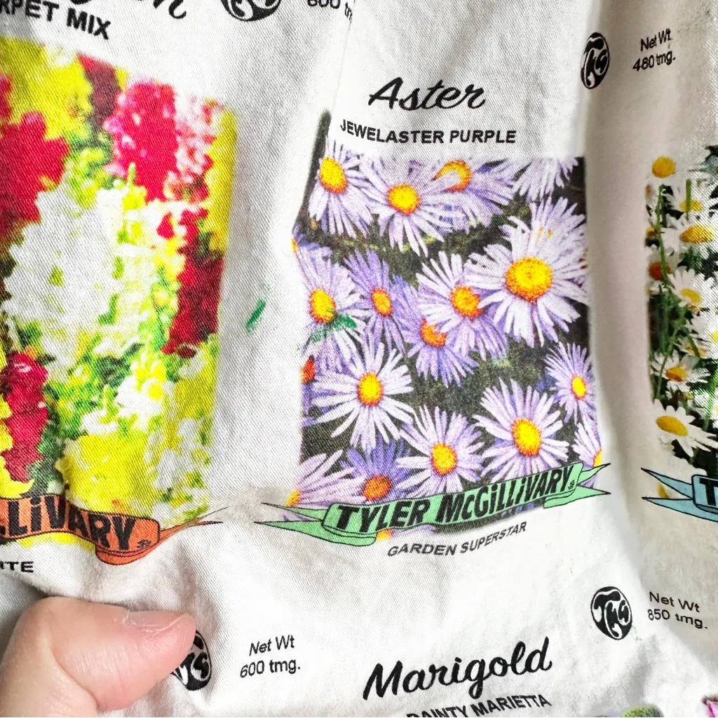 Tyler McGillivary Seed Packet Dress Red Size M - Image 9