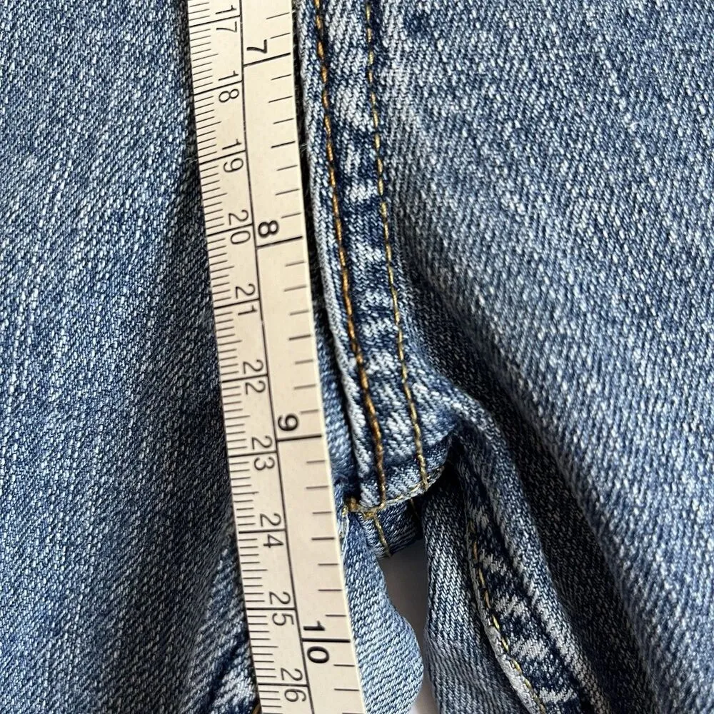VTG Levi's Signature Stretch Low Rise Bootcut Women's Denim Jeans Sz 8 M - Image 8