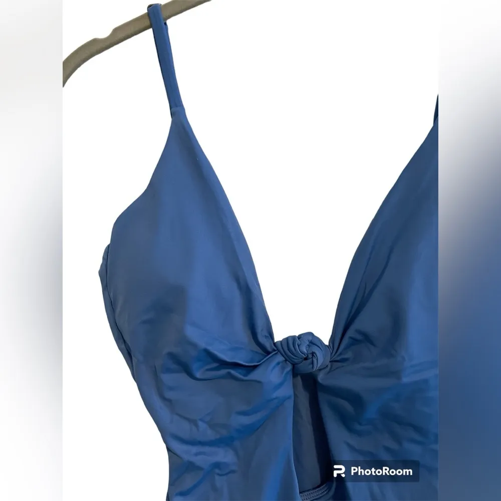 Andie Swim The Santorini One Piece Size S Color Blue - Image 4