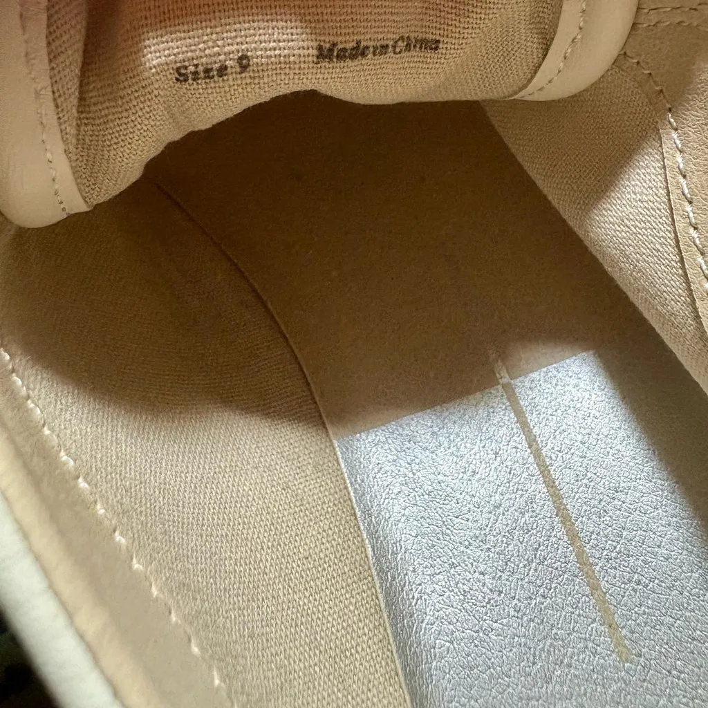 DOLCE VITA Telah White Mesh Platform Shoes Size 9 - Image 8