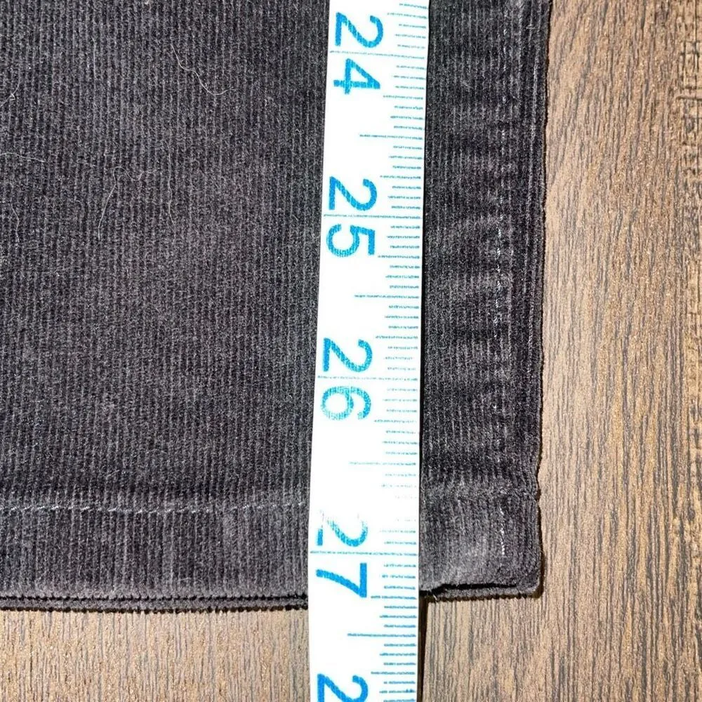 NYDJ Womens Corduroy Stretch Skinny Jeans Black Size 2P Petite‎ - Image 10