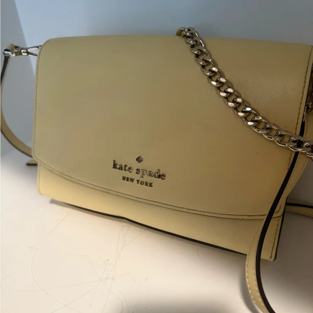 Kate Spade Yellow Crossbody Bag - Image 11