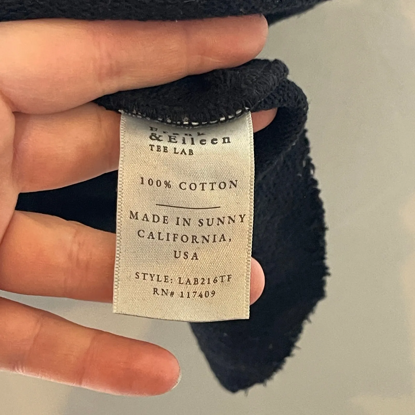 Frank & Eileen Black OLIVE Original Capelet Triple Fleece one size - Image 6