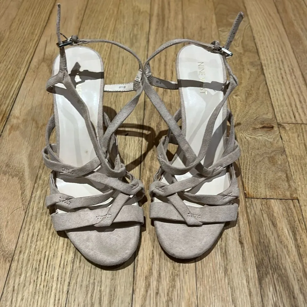 Women’s Nine West high heel Strappy sandal shoes - Image 2