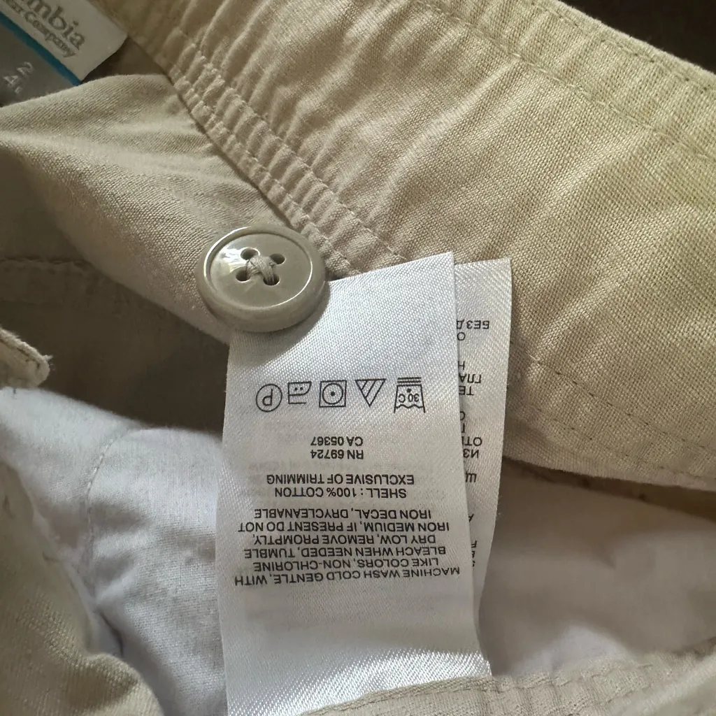Beige Casual Columbia Shorts - Image 2
